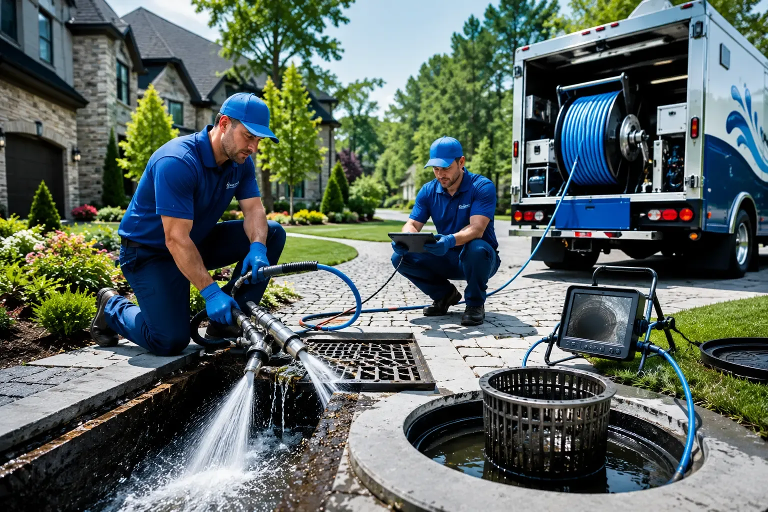 Local outdoor drain cleaning professionals in Corpus Christi, TX
